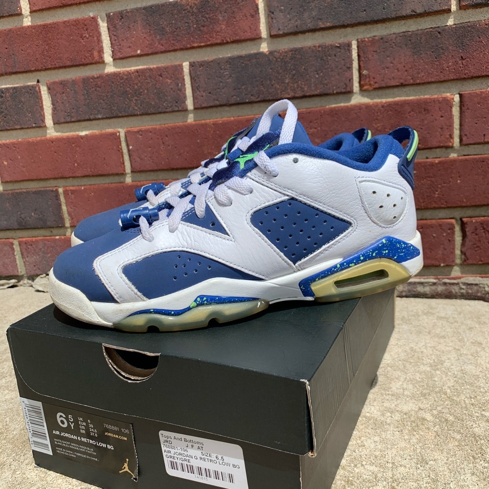 Jordan 6 Seattle Seahawks Boy